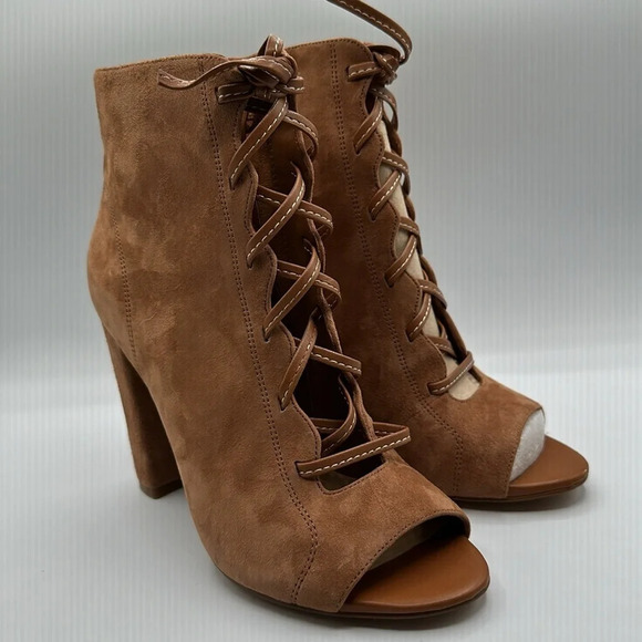 NWOT Sam Edelman Yvie peep toe ankle booties - Picture 4 of 10